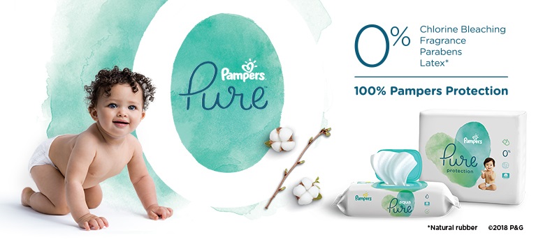 pampers pure canada