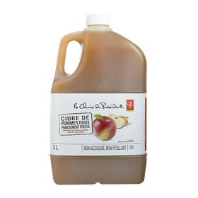 le Choix du Président Cidre De Pommes Doux Aux Épices Fraîchement Presse 3 l, 0,27 $/100ml