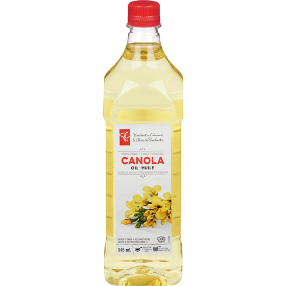 President's Choice 100% Pure First-Pressed Canola Oil 946 ml, $0.79/100ml