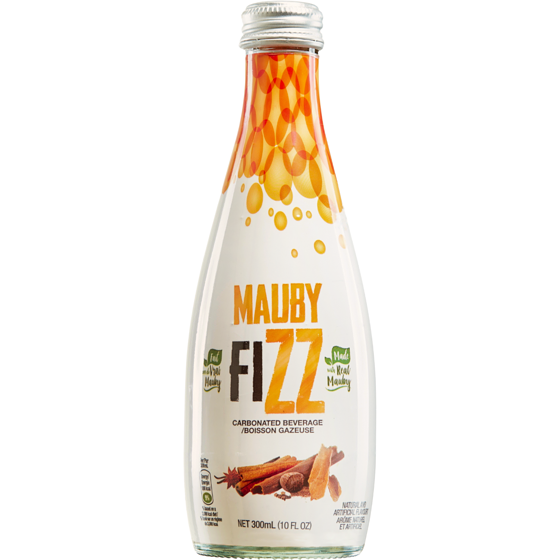 Mauby Fizz Carbonated Beverage 300 ml, $0.50/100ml