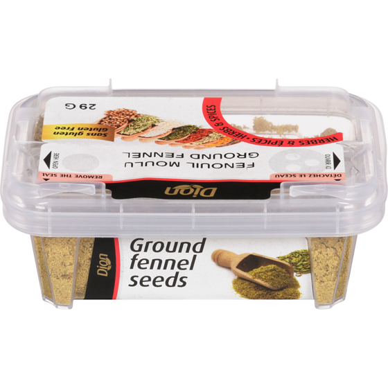 Dion Ground Fennel      29 g, $10.34/100g