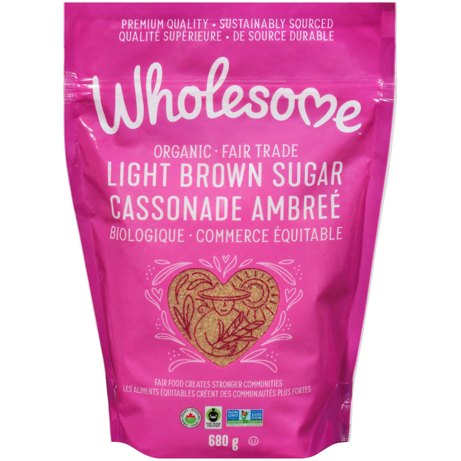 Wholesome Sweeteners Organic Light Brown Sugar - 681 g | Zehrs