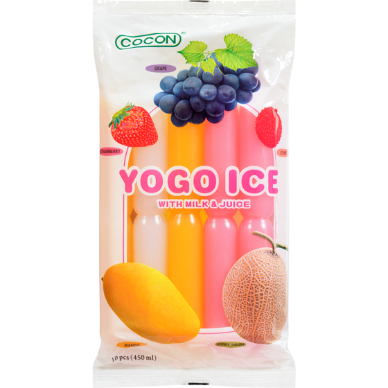 Cocon Yogo Ice Mixed Flavour 450 ml, $0.44/100ml