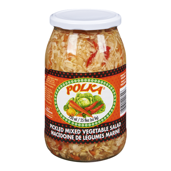 Polka Pickled Mixed Vegetable Salad 750 ml, $0.67/100ml