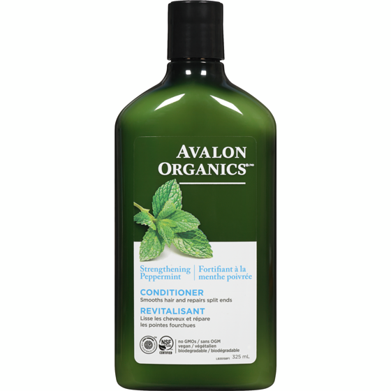 Avalon Revitalisant biologique fortifiant à la menthe poivrée 325 ml, 2,15 $/100ml