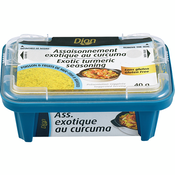 null Poisson & fruits de mer assaisonnement exotique au curcuma 40 g, 10,73 $/100g