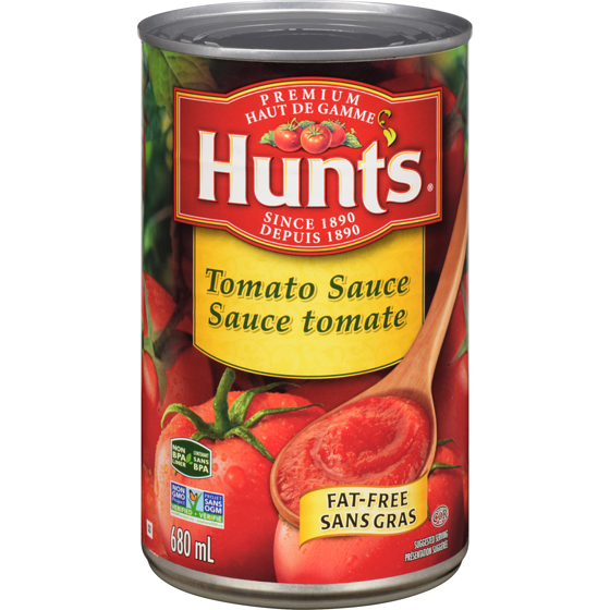 Hunt’s Sauce aux tomates 680 ml, 0,56 $/100ml
