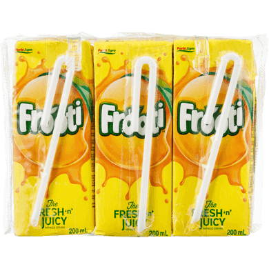 Frooti Mango Drink      6x200.0 ml, $0.36/100ml