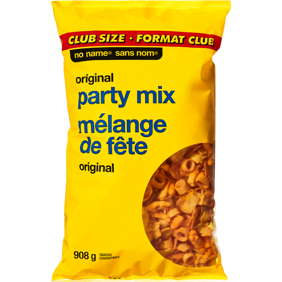 No Name Original Party Mix Club Size 908 g, $0.88/100g
