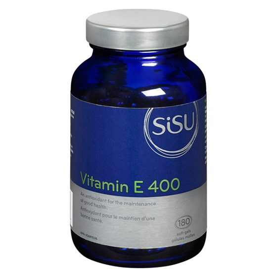 Sisu Vitamine E 400 UI en gélules molles 180 ea, 0,14 $/1ch