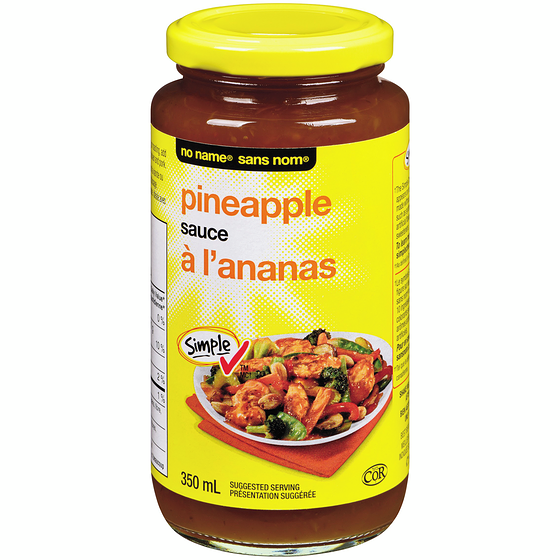 No Name Pineapple Sauce 350 ml, $0.71/100ml