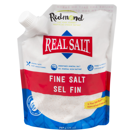 Redmond Gourmet All Natural Sea Salt 737 g, $1.76/100g