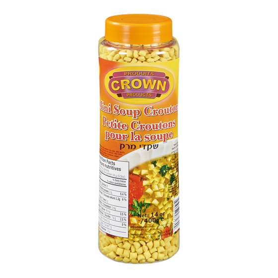 Crown Kosher Mini Soup Croutons 400 g, $1.75/100g