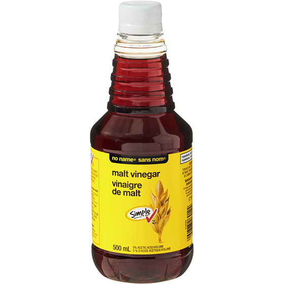 Sans Nom Vinaigre de malt 500 ml, 0,32 $/100ml