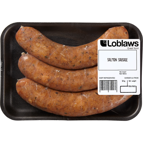 null All-Seasoned Salmon Sausage, Italian $22.02/1kg $9.99/1lb