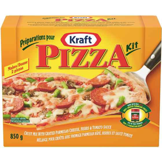Kraft Pizza Kit 850 g, $1.06/100g