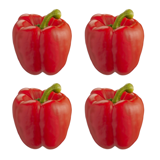 null Red Field Peppers, 4-Pack 1 ea, $1.00/1ea
