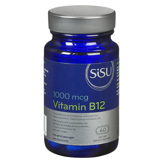 Sisu Veg Caps Vitamin B12 1000 Mcg 60 ea, $0.35/1ea