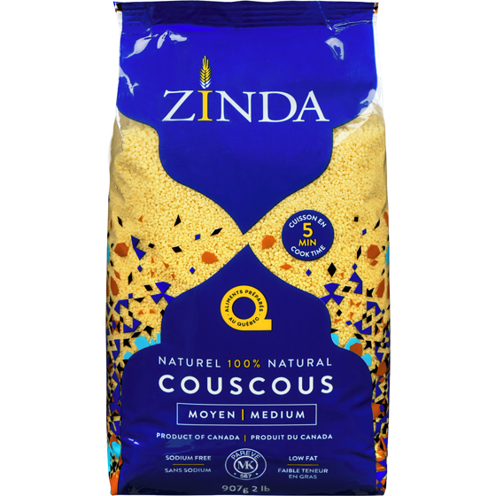Zinda Couscous Medium 907 g, $0.50/100g