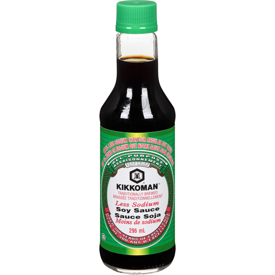 Kikkoman Less Sodium Soy Sauce 295 ml, $2.02/100ml