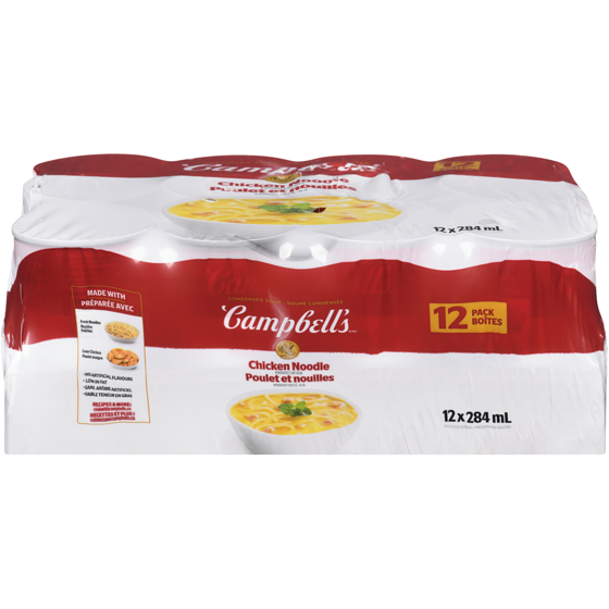 Campbell's Chicken Noodle Soup, Club Pack 12x284.0 ml, $0.47/100ml