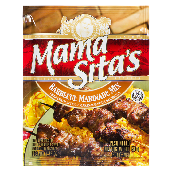 Mama Sita Bbq Marinade Mix 50 g, $3.58/100g