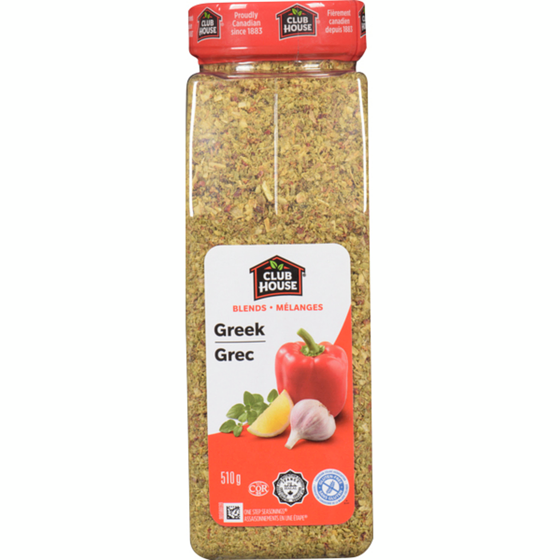 Club House Mélanges Grec 510 g, 3,53 $/100g