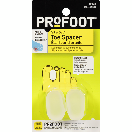 Profoot Séparateurs d’orteils Vita-Gel 1 ea, 12,49 $/1ch