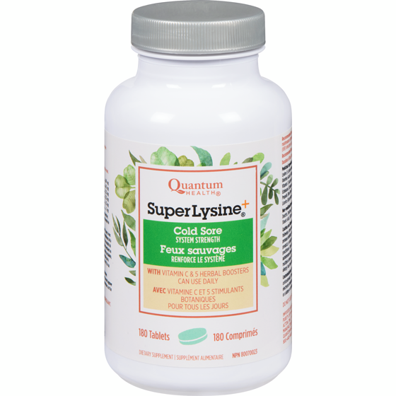 Quantum Super Lysine+ Immune System Tabs 180 ea, $0.14/1ea