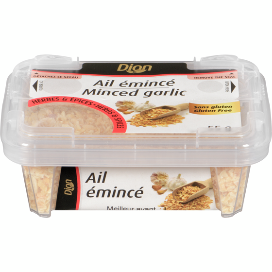 Dion Ail émincé Dion 55 g, 6,35 $/100g