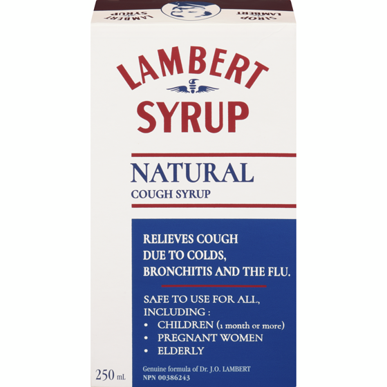 Lambert Syrup Genuine Formula 250 ml, $9.00/100ml