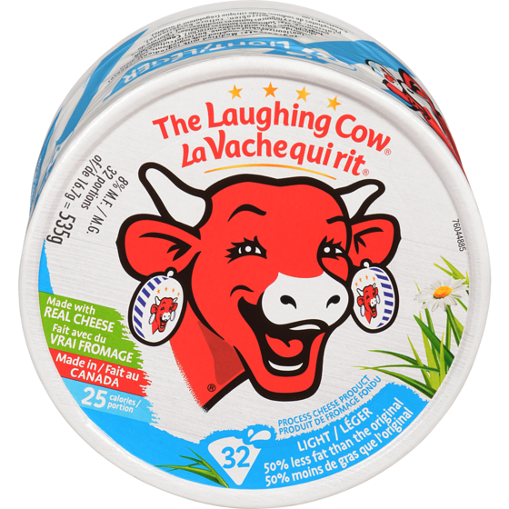 The Laughing Cow Light Cheese 535 g, $3.08/100g