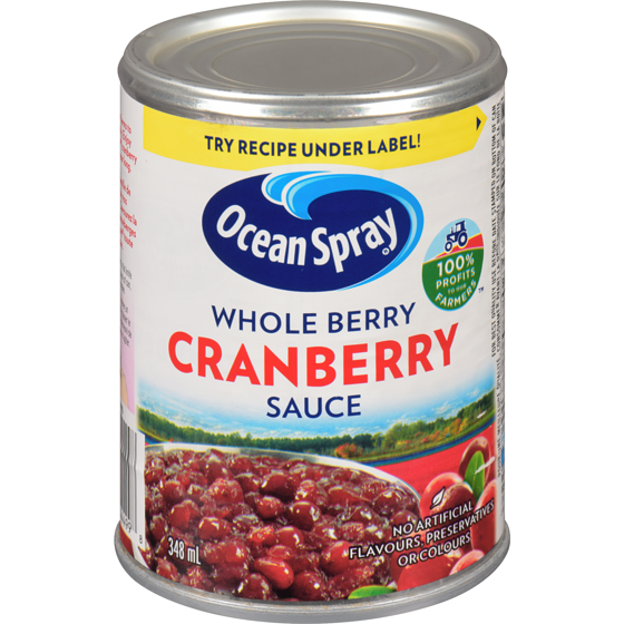 Ocean Spray Cranberry Sauce, Whole Berry 348 ml, $0.79/100ml