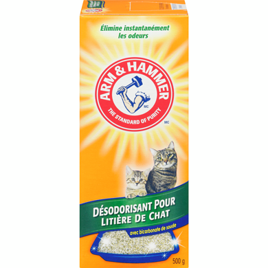 Arm & Hammer Désodorisant à litière pour chats 500 g, 1,10 $/100g