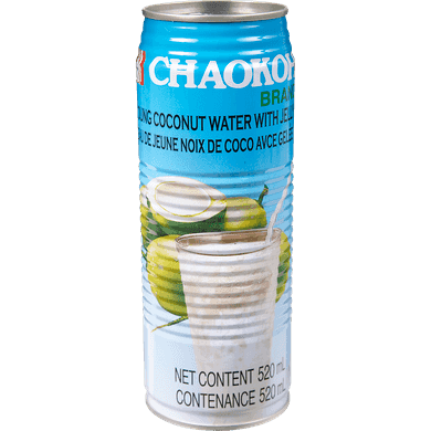 Chaokoh Coconut Water with Jelly 520 ml, $0.38/100ml