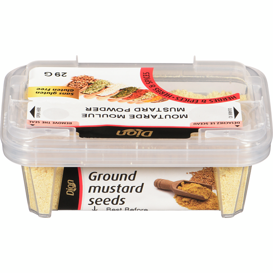 Dion Ground Mustard 29 g, $9.62/100g