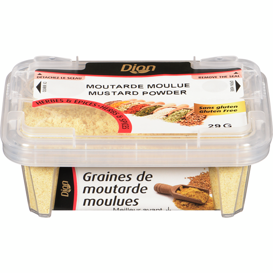 Dion Moutarde moulue 29 g, 9,62 $/100g