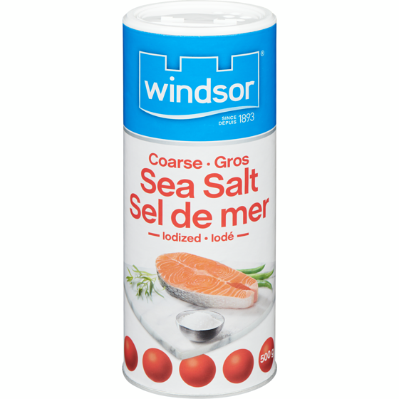 Windsor Gros sel de mer 500 g, 0,90 $/100g