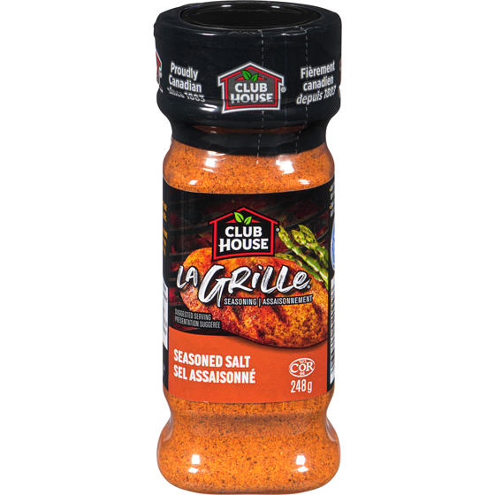 Club House Sel Assaisonné 248 g, 3,63 $/100g