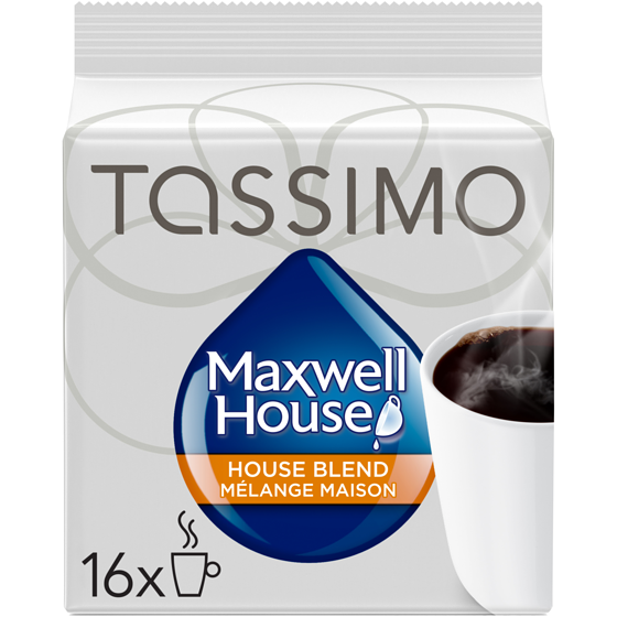 Tassimo Disques individuels T DISC de café Mélange maison Maxwell House 16 ea, 0,94 $/1ch