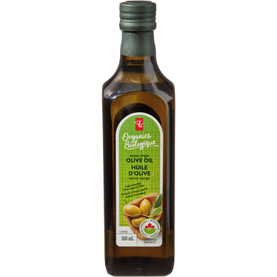 PC Organics Organic Extra Virgin Olive Oil 500 ml, $2.40/100ml