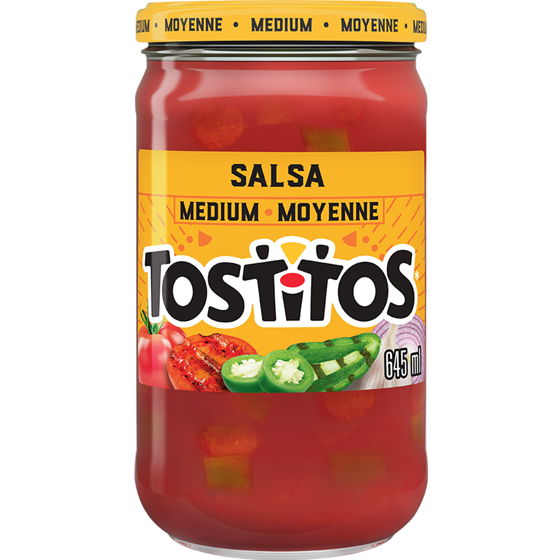 Tostitos Salsa Moyenne 645 ml, 1,21 $/100ml