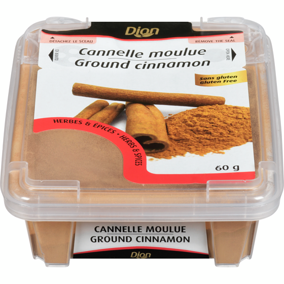 Dion Cannelle moulue 60 g, 7,15 $/100g