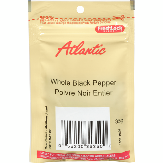 null Poivre Noir Entier 35 g, 5,69 $/100g