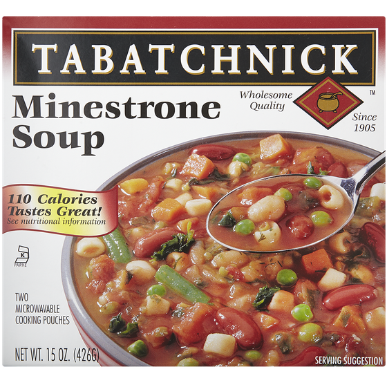 Tabatchnick Minestrone Soup 425 g, $1.17/100g