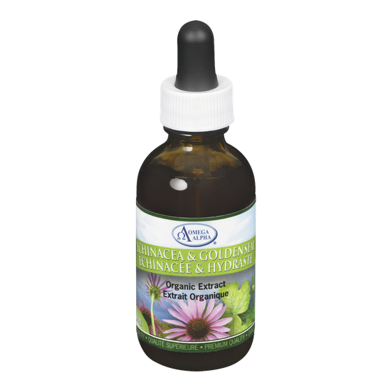 Omega Alpha Echinacea & Goldenseal Organic Extract 50 ml, $29.98/100ml