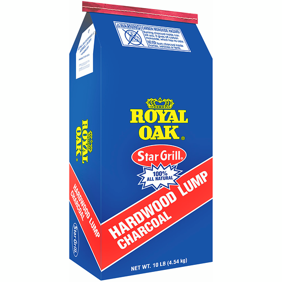 Royal Oak Charbon de bois en morceaux Star Grill 10 lb 4.54 kg, 0,31 $/100g