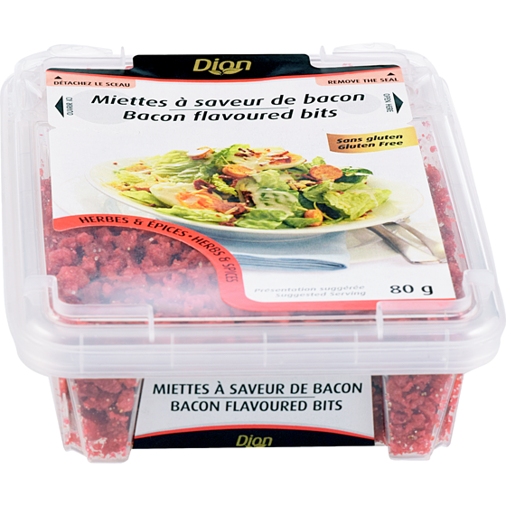 Dion Bacon Bits 80 g, $5.00/100g
