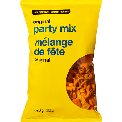 Sans Nom Mélange de fête original 320 g, 1,25 $/100g