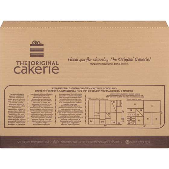 GFS Macarons aux baies sauvages 2.84 kg, 1,48 $/100g